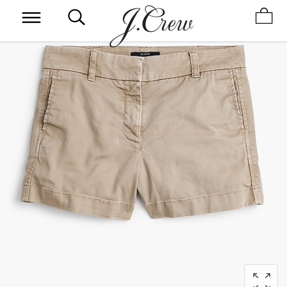 Jcrew chino shorts